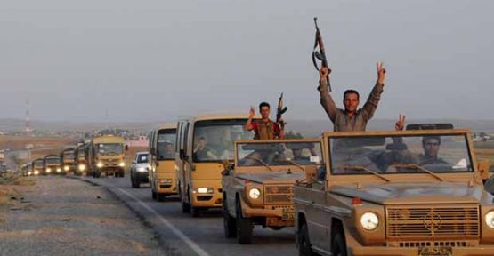 Peşmerge konvoyuna saldırı girişimi, Bombalı araçlar havaya uçuruldu