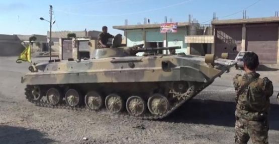 Rakka'ya ağır silah sevkiyatı sürüyor