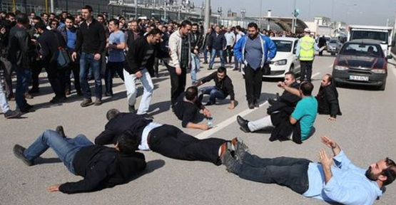 Renault işçilerine polis müdahalesi: 15 gözaltı