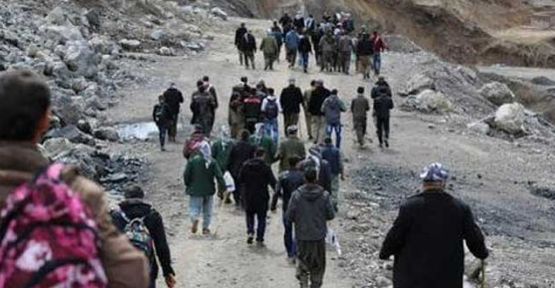 Roboski halkı sınıra yürüyor