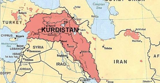 Rus devlet televizyonu: Kürdistan haritası oluşmaya başladı