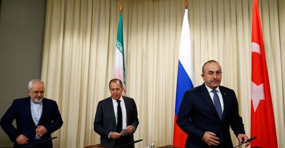 Rusya, Türkiye ve İran, Suriye için buluşuyor
