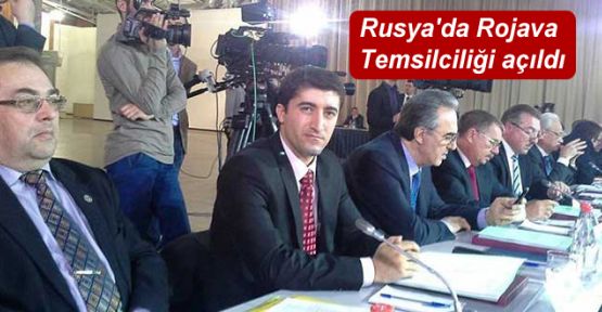 Rusya'da Rojava Temsilciliği açıldı