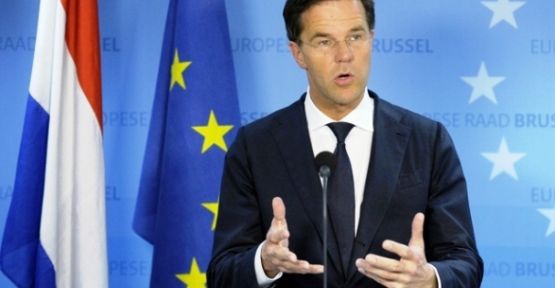 Rutte: Tehditler geldiği sürece Türkiye ile görüşmeyeceğiz