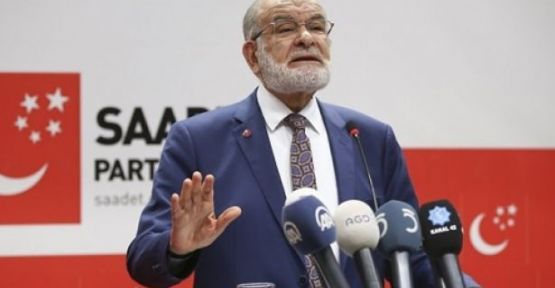Saadet Partisi'nin adayı Karamollaoğlu