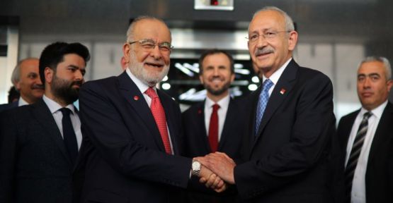 Saadet'ten geçmiş olsun ziyareti