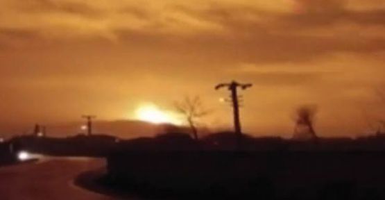 Sakarya'da gaz hattında patlama