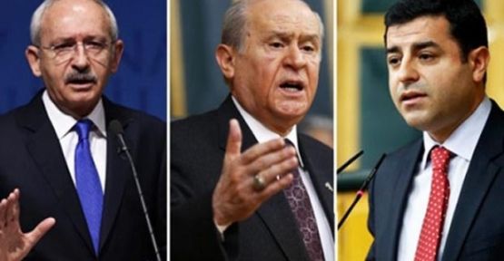 Saray'dan davet gelmeden liderler kapıyı kapattı