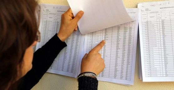 Seçmen listeleri askıya çıktı