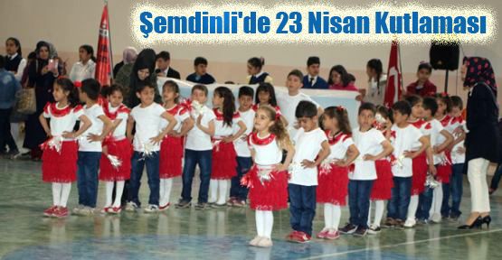 Şemdinli'de 23 Nisan Kutlaması