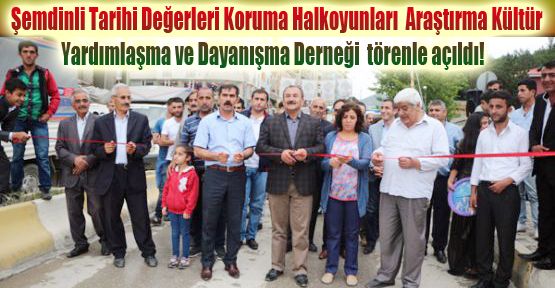 Şemdinli'de dernek açılışı