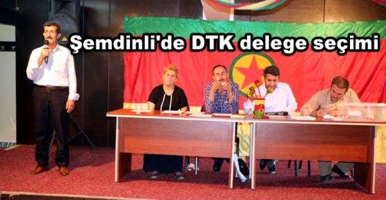 Şemdinli'de DTK delege seçimi