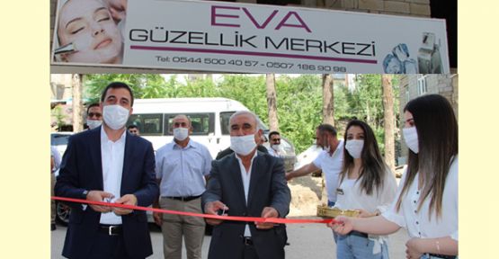 Şemdinli'de EVA Güzellik Merkezi Hizmete Açıldı