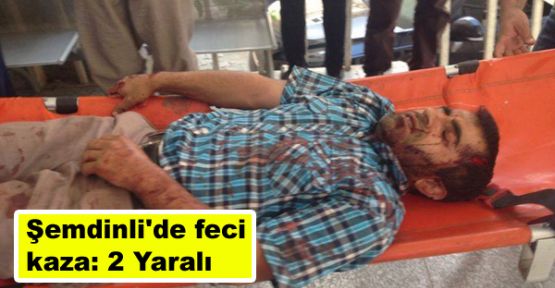 Şemdinli'de feci kaza: 2 Yaralı