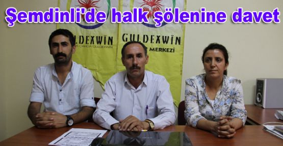Şemdinli'de halk şölenine davet