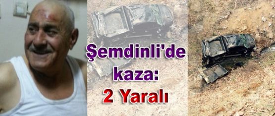 Şemdinli'de kaza: 2 Yaralı