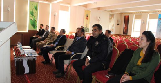 Şemdinli'de koronavirüs toplantısı