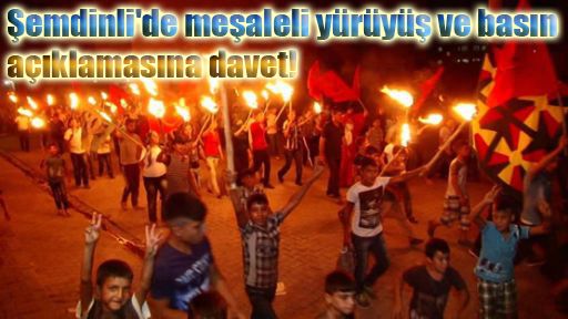 Şemdinli'de meşaleli yürüyüş ve basın açıklamasına davet
