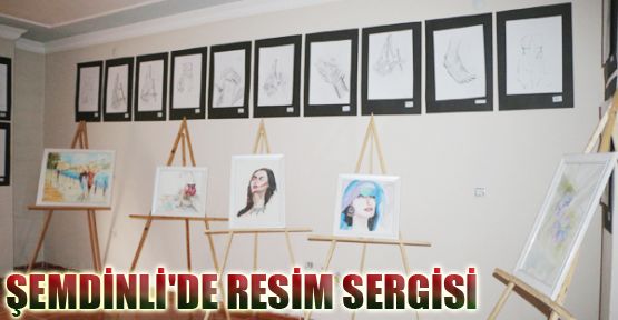 Şemdinli'de Resim Sergisi
