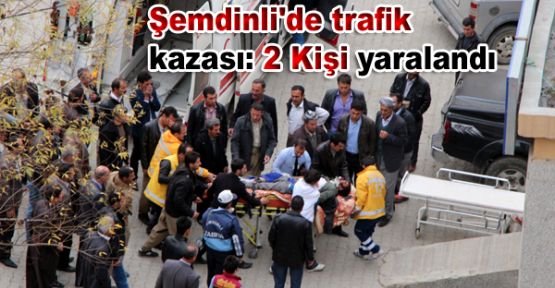 Şemdinli'de trafik kazası: 2 Yaralı