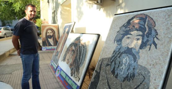 Seyit Rıza'dan Sakine Cansız'a, tablolarla ölümsüzleştiriyor