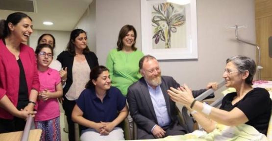 Sezai Temelli, Leyla Güven'i ziyaret etti