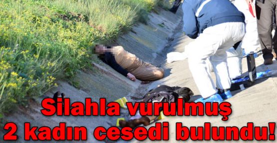 Silahla vurulmuş 2 kadın cesedi bulundu