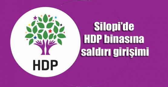 Silopi'de HDP binasına saldırı girişimi