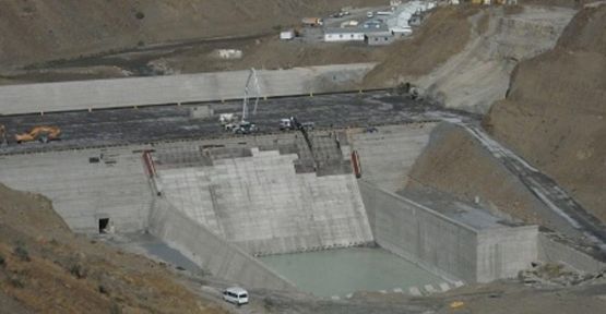 Silvan Barajı'nda patlama: 5 işçi yaralandı