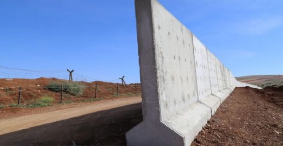 Sınıra 3 metrelik duvar