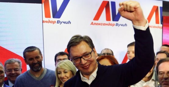 Sırbistan'da seçim zaferi Vucic'in
