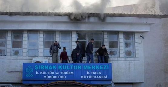 Şırnak'ta kütüphanede patlama: 6 yaralı