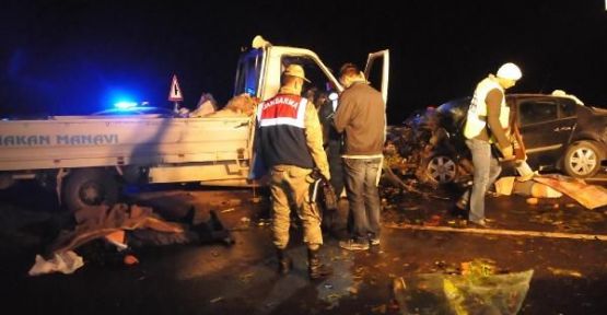 Sivas'ta katliam gibi kaza: 8 Ölü, 4 Yaralı