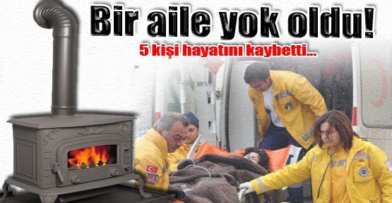 Soba zehirlenmesi!.. 5 ölü!