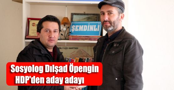 Sosyolog Dılşad Öpengin HDP'den aday adayı 
