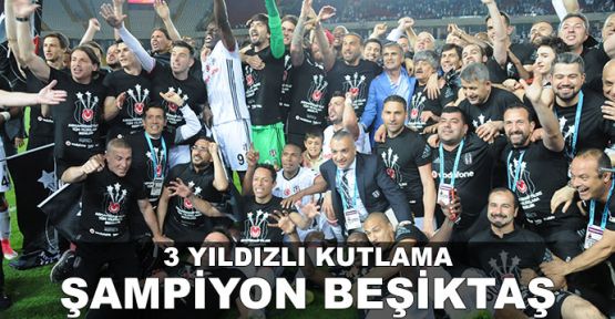 Spor Toto Süper Ligde Şampiyon Beşiktaş!