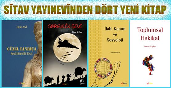  Sîtav yayınevinden dört yeni kitap