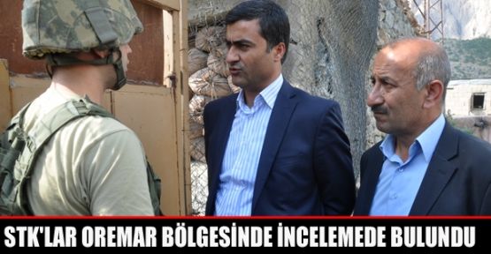 STK'lar, Dağlıca bölgesinde incelemede bulundu
