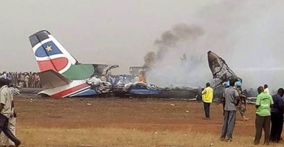 Sudan'da yolcu uçağı düştü: 19 kişi öldü