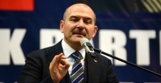 Süleyman Soylu: İki bölgede sıkıntı var