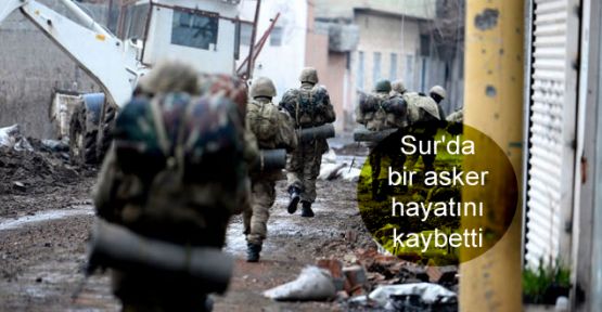 Sur'da bir asker hayatını kaybetti
