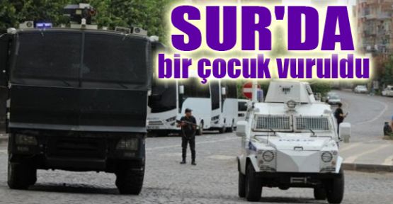 Sur'da bir çocuk vuruldu