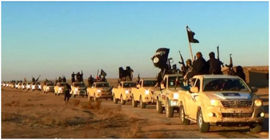 Suriye ordusu, el Bab'a giden IŞİD konvoyunu vurdu