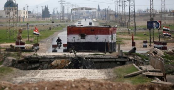 Suriye ordusu kilit önemdeki Sarakib'e ilerliyor