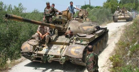 Suriye ordusu Ürdün sınırında 70 km'lik alanı ele geçirdi
