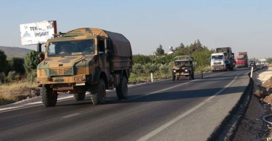 Suriye sınırına askeri sevkiyat devam ediyor