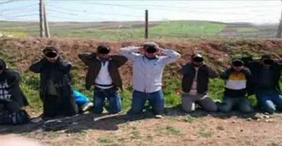 Suriye sınırında biri 'canlı bomba', 10 IŞİD üyesi yakalandı