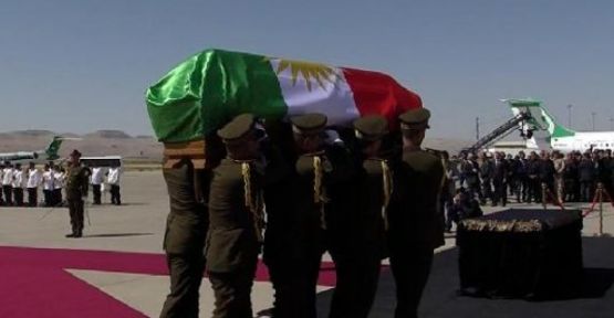 Talabani son yolculuğuna uğurlandı