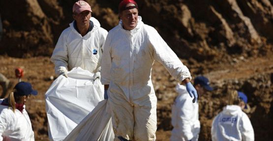 Tanış ve Deniz için yapılan kazıda bir ceset bulundu