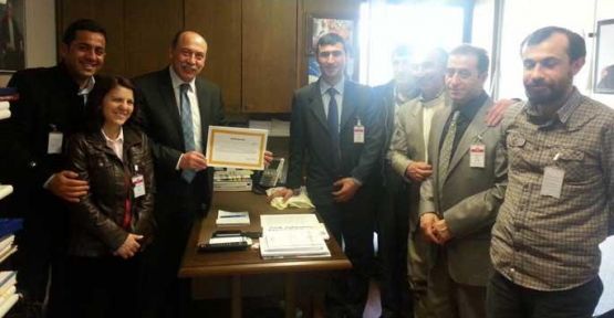 Taşeron işçilerden hükümete 'takdir' belgesi